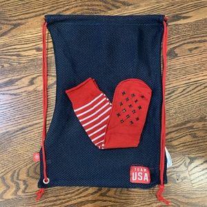 Team USA bag and socks